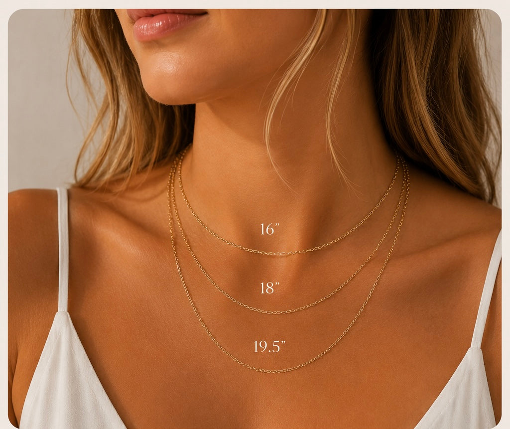Adele Gold Filled Cable Chain Necklace, Delicate Everyday Layering Necklace