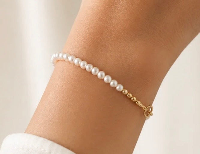 Luna & Lumi Complete Pearl Layering Set, Freshwater Pearl Necklace, Earrings, Bracelet, Stacked Pearl Necklaces